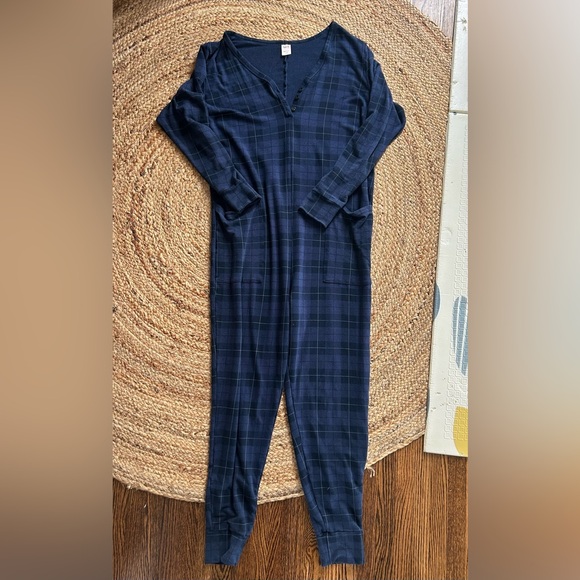 Smash + Tess Blue Tartan Romper - Picture 2 of 5